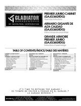 Gladiator GAJG36GRESG Instrucciones de operación
