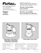 Flotec FP0S1800A Guía del usuario