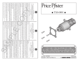 Pfister TX8-0001 Guía de instalación
