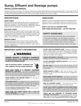 Wayne ESP15 Manual de usuario