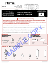 Pfister 0X6-150R Guía de instalación