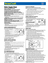 BrassCraft G23305X C1 Guía de instalación