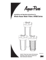 AquaPure AQUA-PURE-AP-MB801 Guía de instalación