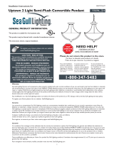 Sea gull lighting 77270-839 Guía de instalación