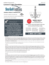 Sea gull lighting 31317-710 Guía de instalación