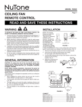 NuTone RCK01 Guía de instalación