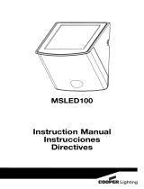 All-Pro MSLED100 Manual de usuario