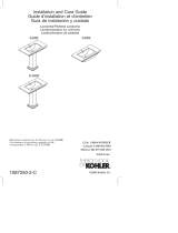 Kohler K-2269-1-0 Guía de instalación
