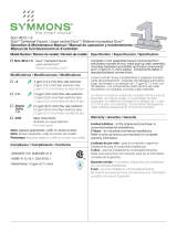 Symmons SLC-3612-STN-1.5 Guía de instalación