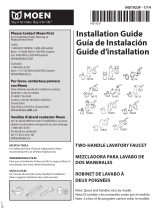 Moen T6820 Guía de instalación