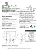 Symmons SLW-8212-STN-RP Guía de instalación