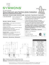 Symmons SLC-8212-STN-RP Guía de instalación