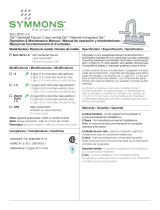 Symmons SLC-3512-STN-1.5 Guía de instalación