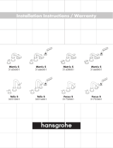 Hansgrohe 31438821 Guía de instalación