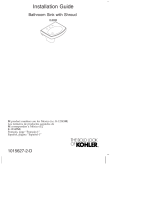 Kohler K-2035-1-0 Guía de instalación