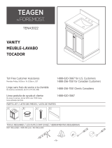 Home Decorators Collection TENA3622RD Guía de instalación