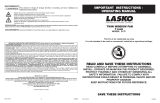 Lasko 2137 Manual de usuario