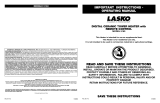 Lasko 5160 Guía del usuario