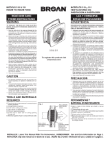 Broan 510 Manual de usuario