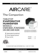 Aircare CM330AWHT Guía del usuario