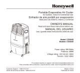 Honeywell CO30XE Guía del usuario