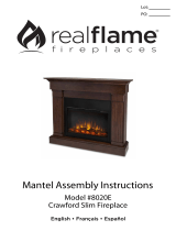 Real Flame 8020E-GRY Manual de usuario