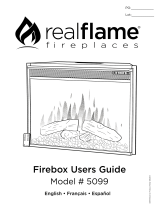 Real Flame 8060E-W Guía de instalación