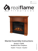 Real Flame 7600E-P Guía del usuario