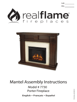 Real Flame 7730-WN Instrucciones de operación