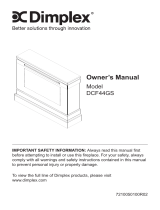 Dimplex DCF44B Manual de usuario