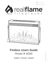 Real Flame 770E-CO Instrucciones de operación