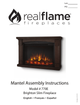 Real Flame 770E-CO El manual del propietario