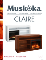 Muskoka CLAIRE MTVS2318SBP Manual de usuario