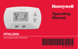 Honeywell RTHL3550D1006 Guía del usuario