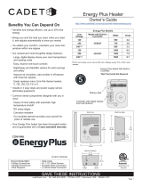 Energy Plus CE163TW El manual del propietario