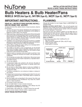 NuTone 9412D Guía de instalación