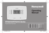 Honeywell RTH2510B Manual de usuario