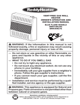 Reddy Heater BWH10NLMDC Manual de usuario