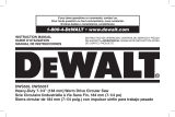 DeWalt DWS535T Manual de usuario