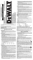 DeWalt DC527 Manual de usuario