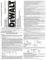 DeWalt D26453K El manual del propietario