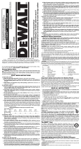 DeWalt DW968K-2 Manual de usuario