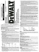 DeWalt DW160V Manual de usuario