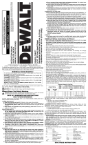 DeWalt D26677K 55A Portable Corded Hand  Manual de usuario