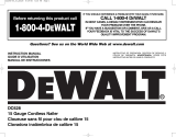 DeWalt DC628K Manual de usuario