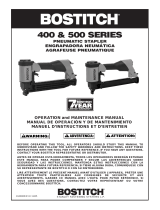 Bostitch 400 Series Manual de usuario