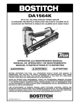 Bostitch DA1564K Manual de usuario