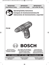 Bosch PS130-2A 12V Max Lithium-Ion Cordless Hammer  El manual del propietario