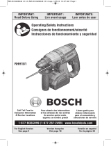 Bosch Power Tools RHH181BL Manual de usuario