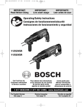 Bosch 11255VSR Manual de usuario